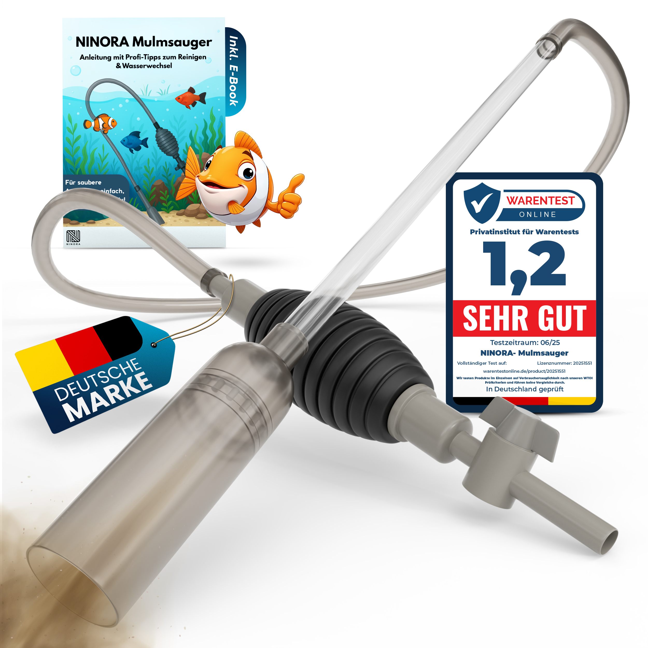 Produktfoto NINORA Mulmsauger